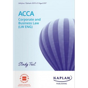 Kaplan's ACCA Corporate & Business Law (LW ENG) F4 Study Text 2021-2022